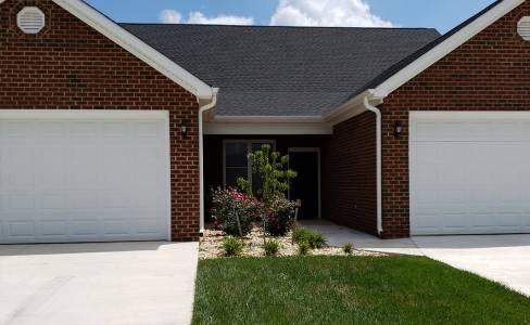 Landscaped Entrance